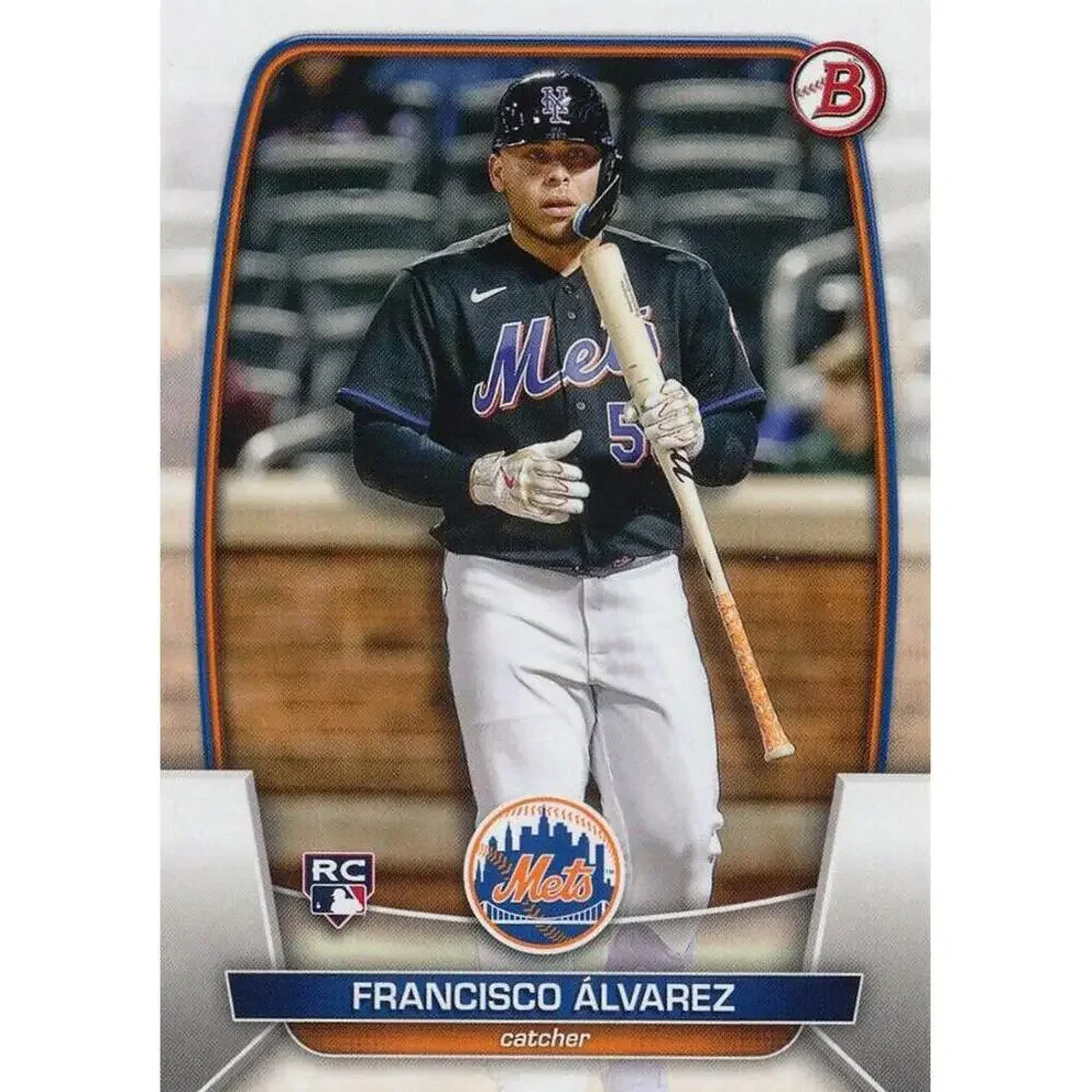 2023 Bowman Francisco Alvarez RC #49 New York Mets